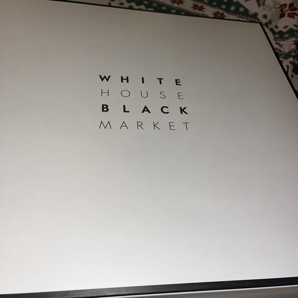 New WHBM White House Black Market Jaz Black Suede Over the Knee Boots Tall Sz 9 - Picture 13 of 13